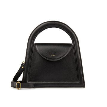 Bambini Black Leather Handbag