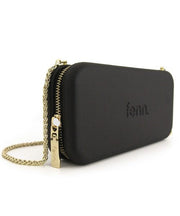 Fenn Collection Black Wallet Gold Zip & Chain