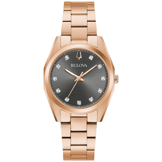 BULOVA Surveyor Watch in Rose Gold