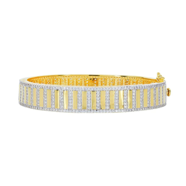 FR Illuminating Wide Hinge Bangle