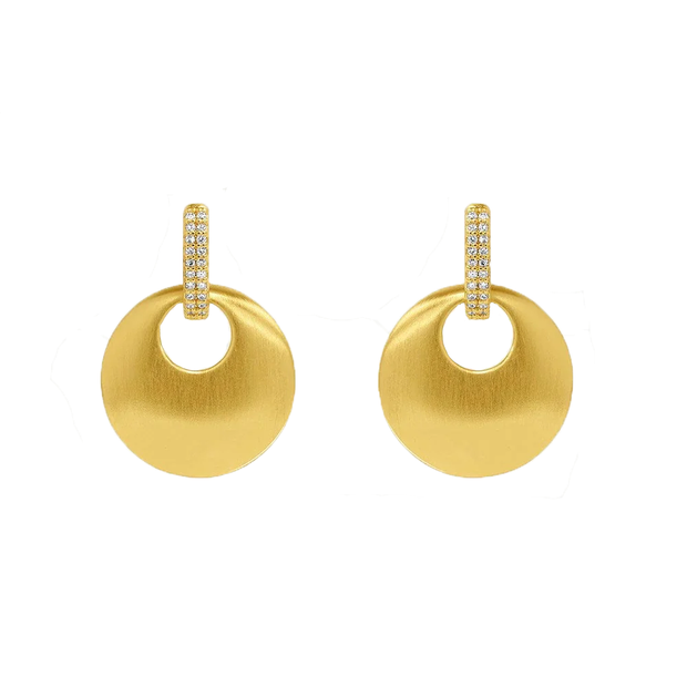 DEAN DAVIDSON Petit Pavé Drop Earrings