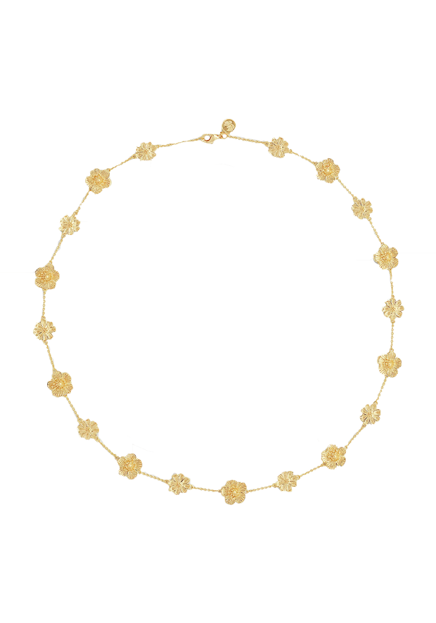 Anabel Aram Wildflowers Station Necklace