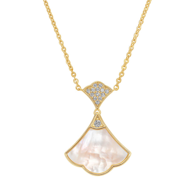 Mother-of-Pearl Duster Pendant