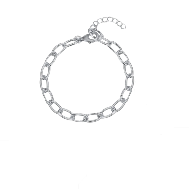 LINK IT Charm Bracelet in White