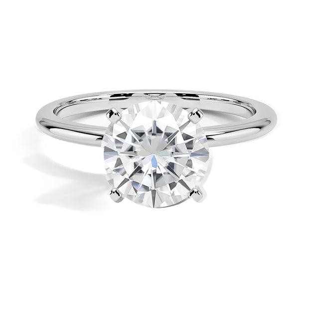 7mm High Set Solitaire Engagement Ring