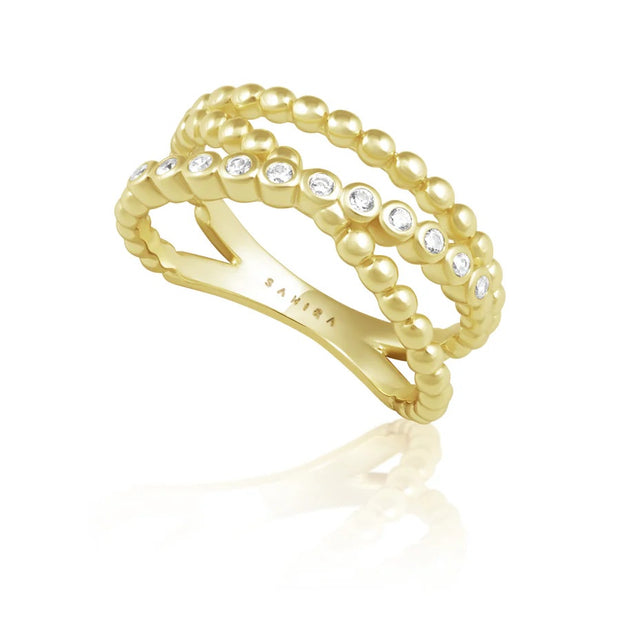 SAHIRA Lizzie Layered Ring