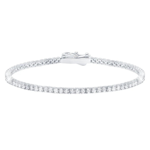 CRISLU 2mm Brilliant Tennis Bracelet
