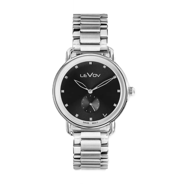 Levov - Candeo Black Stainless Steel Watch