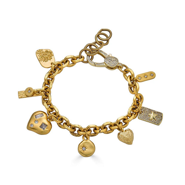 LONI PAUL Chunky Charm Bracelet