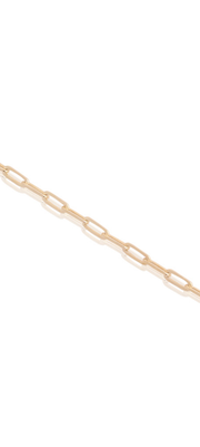 10mm Paperclip Link Paperclip Bracelet in Yellow Gold