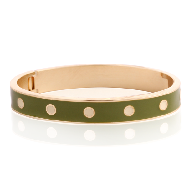 FRANCESCA Pallini Bangle in Green