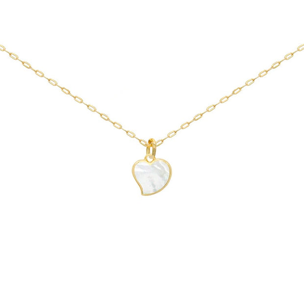 MARCIA MORAN Libby Necklace in Mother of Pearl