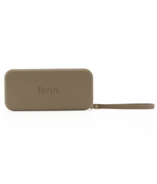 Fenn Collection Stone Wallet Gold Zip & Wristlet Band