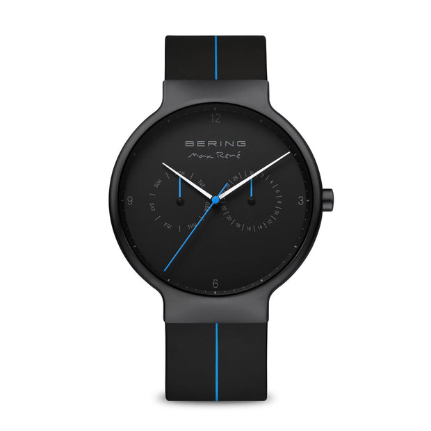 Bering Max Rene Black Silicon 42MM Watch