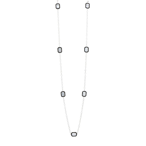 FR Cobblestone Station Long Necklace