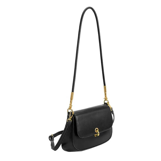 Patricia Small Shoulder Bag in Black