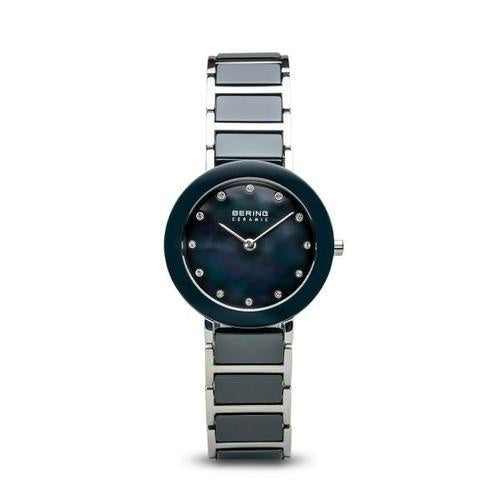 Bering Blue Ceramic Stainless Steel Collection 29Mm Watch