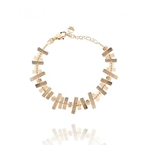 Atelier Mon Gold Multi Size Rectangle Bracelet