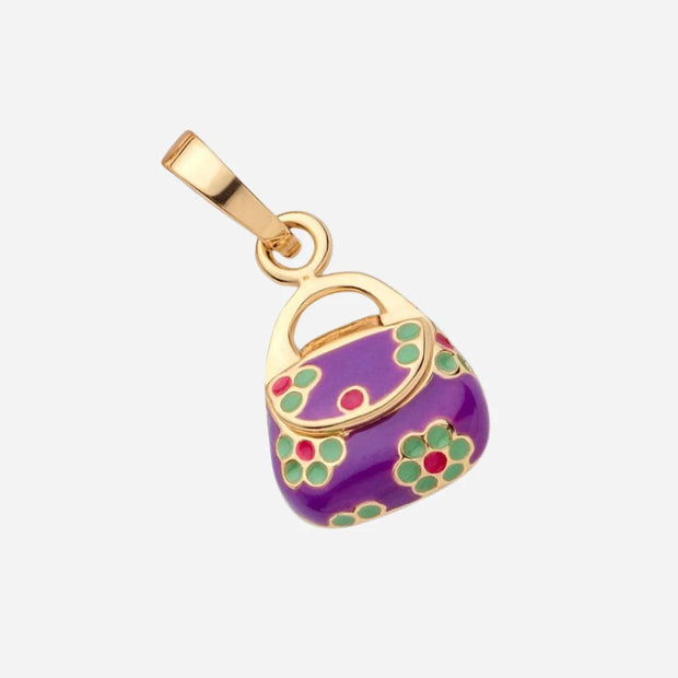 Purple Purse Charmulet Charm