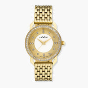 Levov - Clara Gold  Watch With Sapphire Crystal Glass