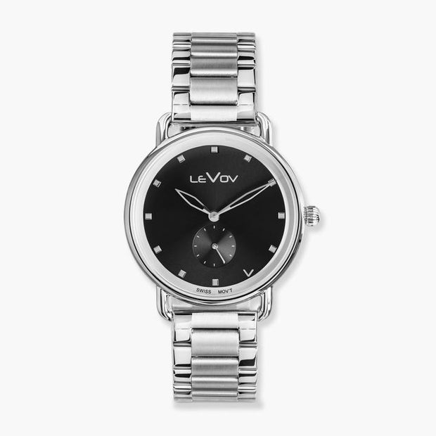 Levov - Candeo Black Stainless Steel Watch