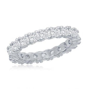 3MM CZ Eternity Band