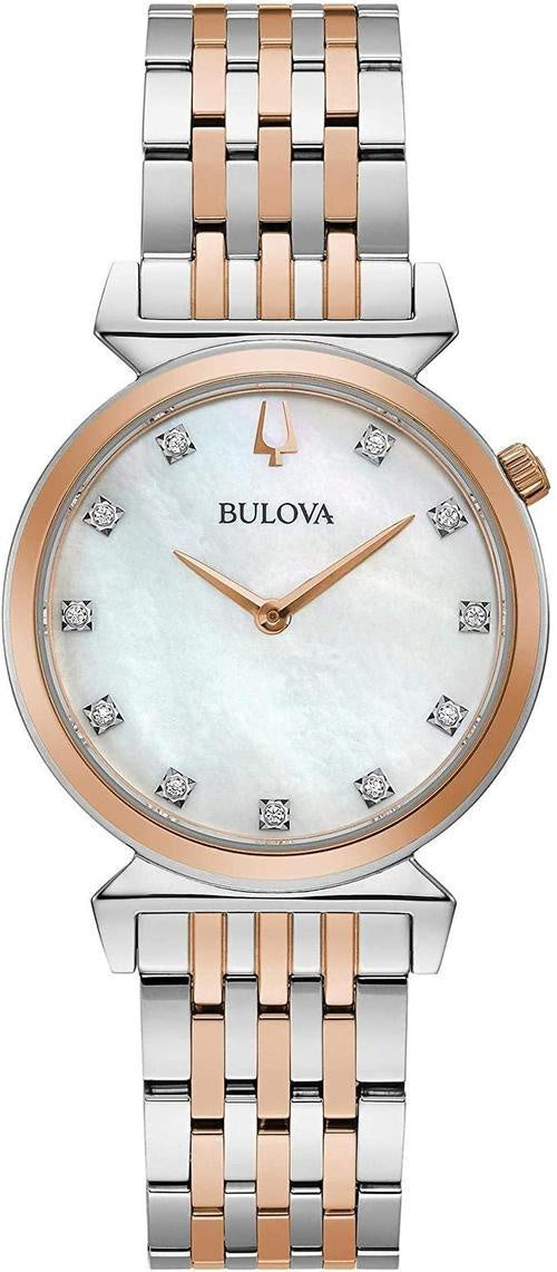 Bulova Classic Diamond Two-Tone 30Mm Watch