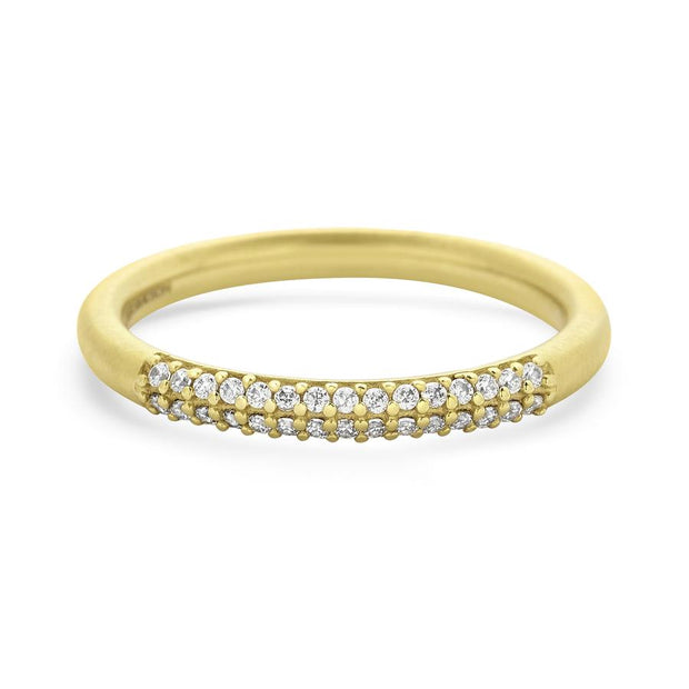 Dean Davidson Signature Pave Ring In Yellow Gold
