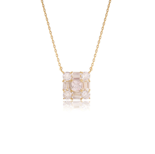 Lexi Short Necklace in Yellow Gold